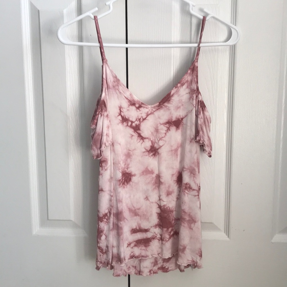 American Eagle cold shoulder top